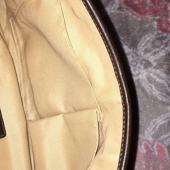 Vintage Leather Coach Patchwork Shoulder Bag RARE - Picture 10 of 16